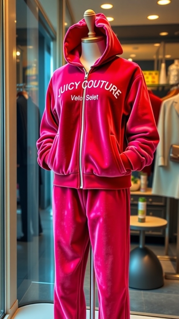 Juicy Couture 2000s Velour Tracksuit